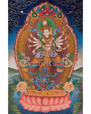 Siddhi Lakshmi Thangka 