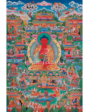 Traditional Amitabha Buddha Thangka