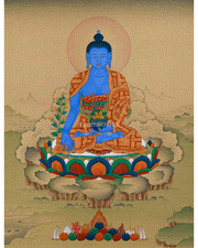  Medicine, Bhaisajyaguru Painting