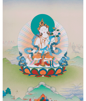 White Tara Thangka