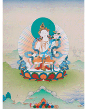 White Tara Thangka