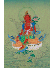 Vajrayana Red Tara Art | Female Buddha of Power and Magnetism