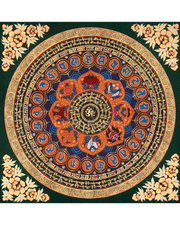 Eight Auspicious Symbols Mantra Mandala