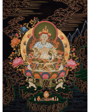 Vajrasattva Tibetan Thangka