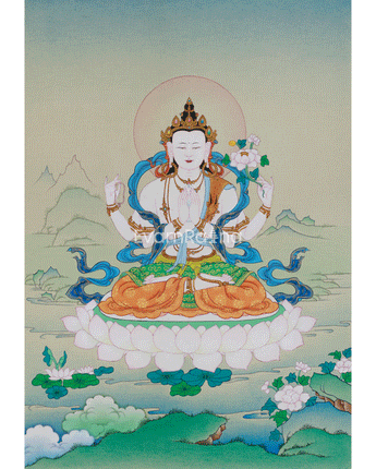 Chenrezig Thangka of Blessings