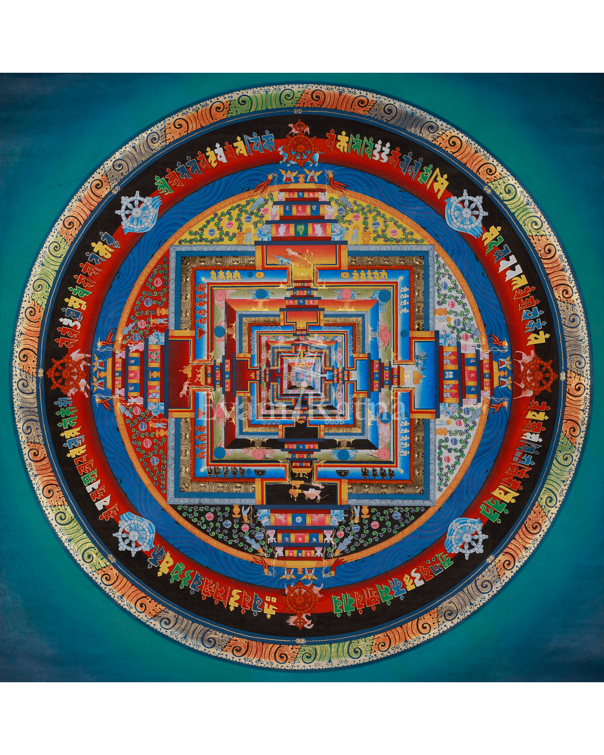 Authentic Kalachakra Mandala Art 