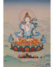 Goddess White Tara Artwork | Healing, Compassion, and Longevity | Sita Tara
