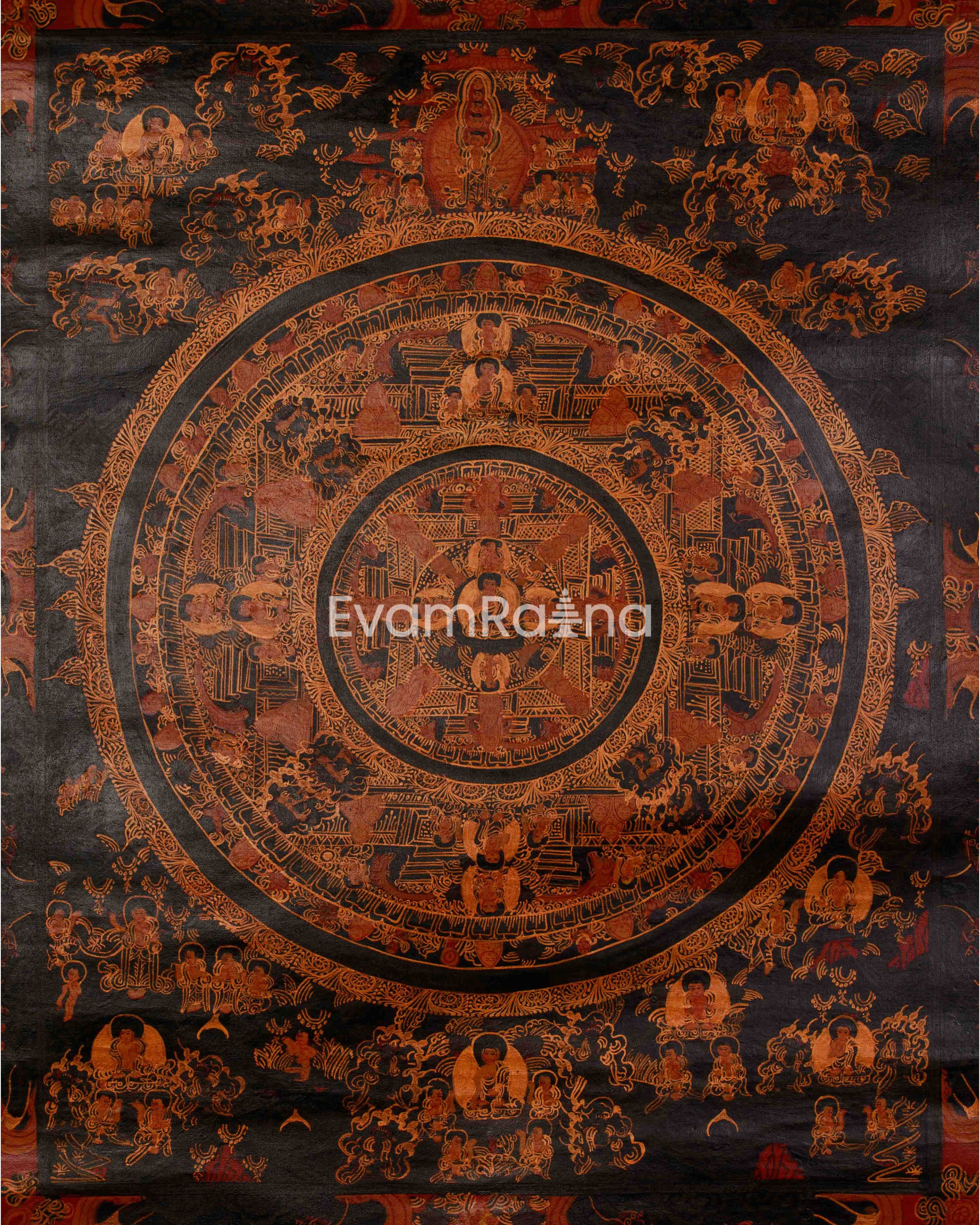 Buddha Mandala Spiritual Thangka