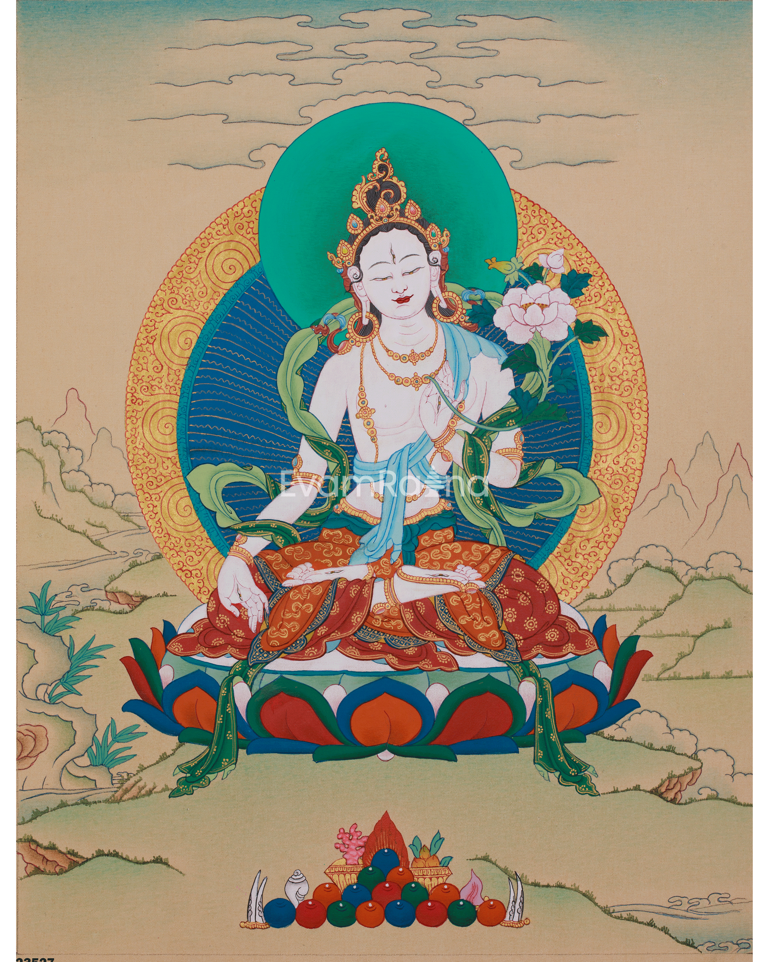 Divine White Tara Goddess of Compassion