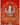 Golden Grace on Red, 4 Arms Avalokiteshvara Thangka, Deity of Compassion