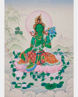 Goddess Shyama Tara Thangka 