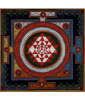 Vintage Shree Yantra Mandala