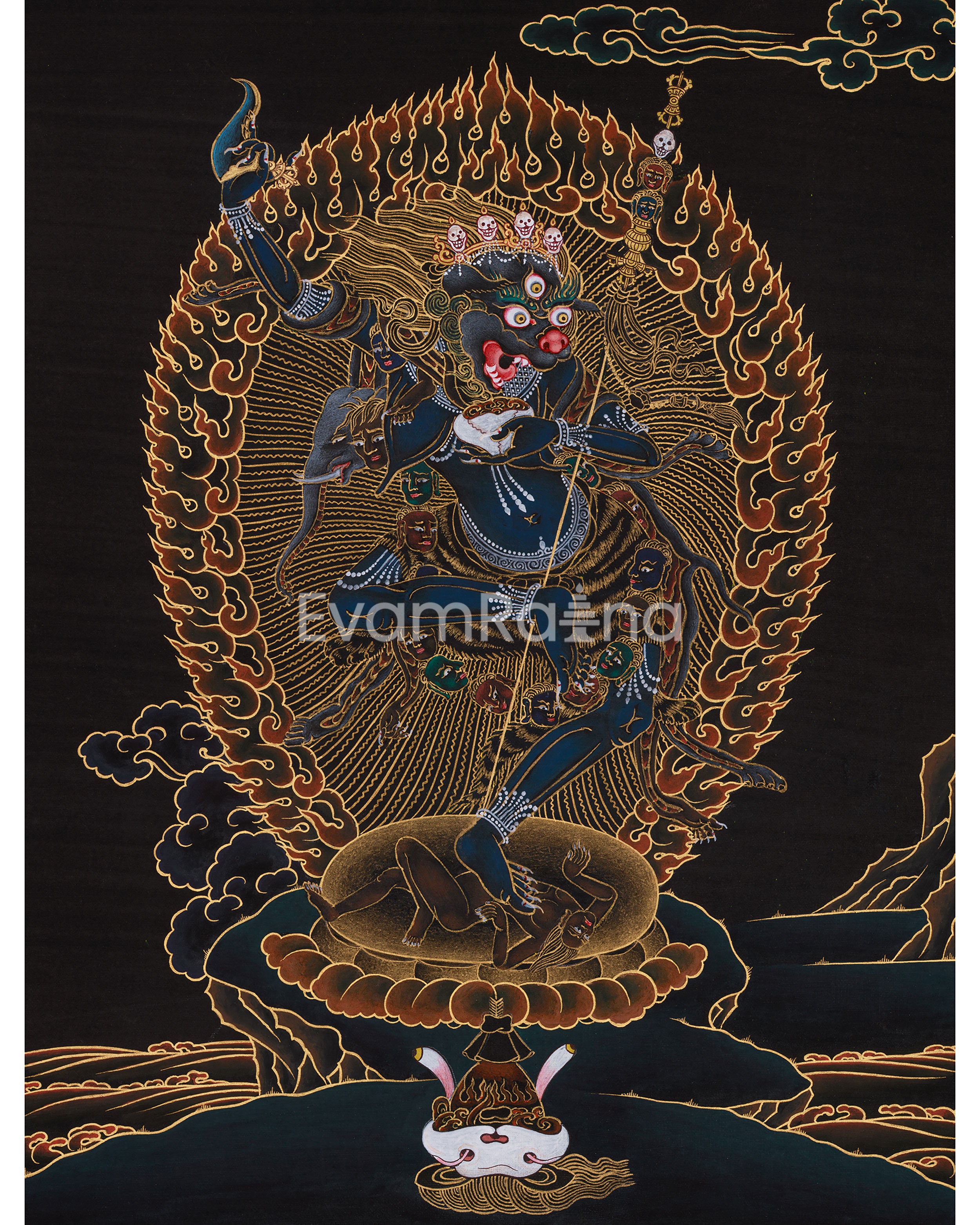 Lion-Faced Dakini Simhamukha
