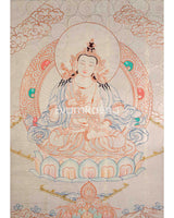 Silver Style Vajrasattva Thangka