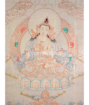 Silver Style Vajrasattva Thangka