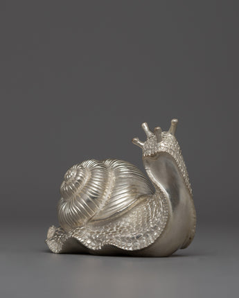 Decorative Silver Snail