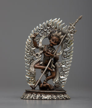 Machine Made Singhamukha Statue