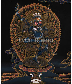 Wrathful Deity Simhamukha 