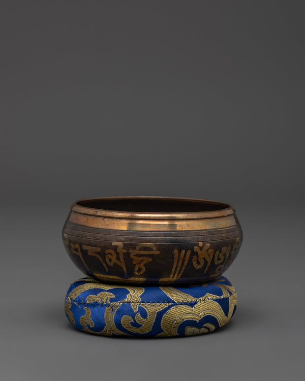 Hand-Crafted Traditional Singing Bowl | Tibetan Sound Healing & Mindfulness Decor