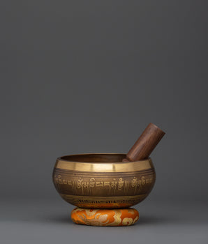 Brass Chakra Healing Bowl