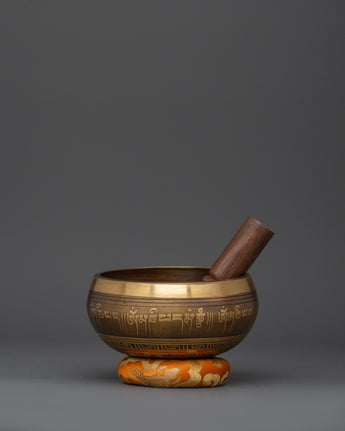 Brass Chakra Healing Bowl