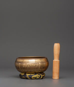 Large Tibetan Singing Bowl 