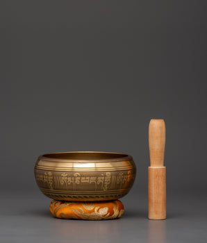 Himalayan Singing Bowl With Brass Body 