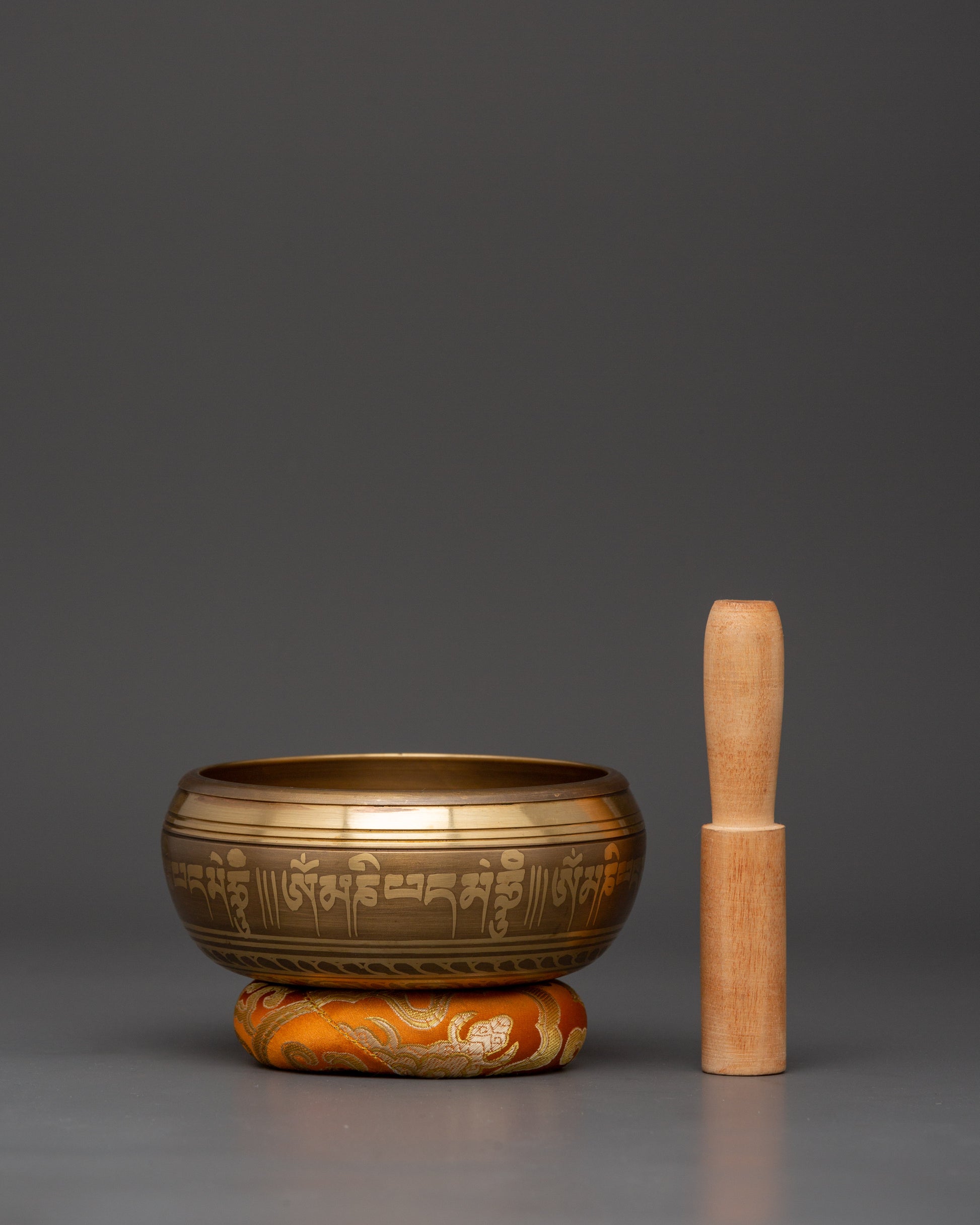 Himalayan Singing Bowl With Brass Body
