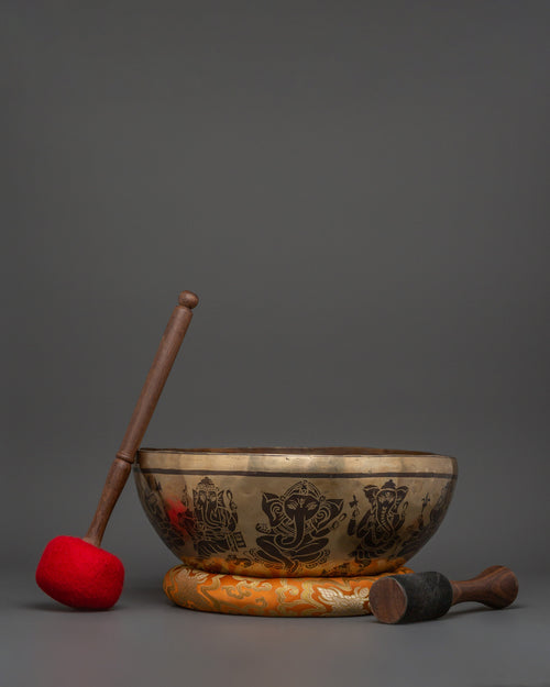 Handmade Brass Tibetan Singing Bowl | Meditation Bowl