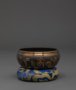 Sacred Handcrafted Singing Bowl | Tibetan Mindfulness and Healing Tool