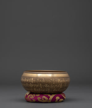 Sacred Sound Bowl | Tibetan Bronze Singing Bowl