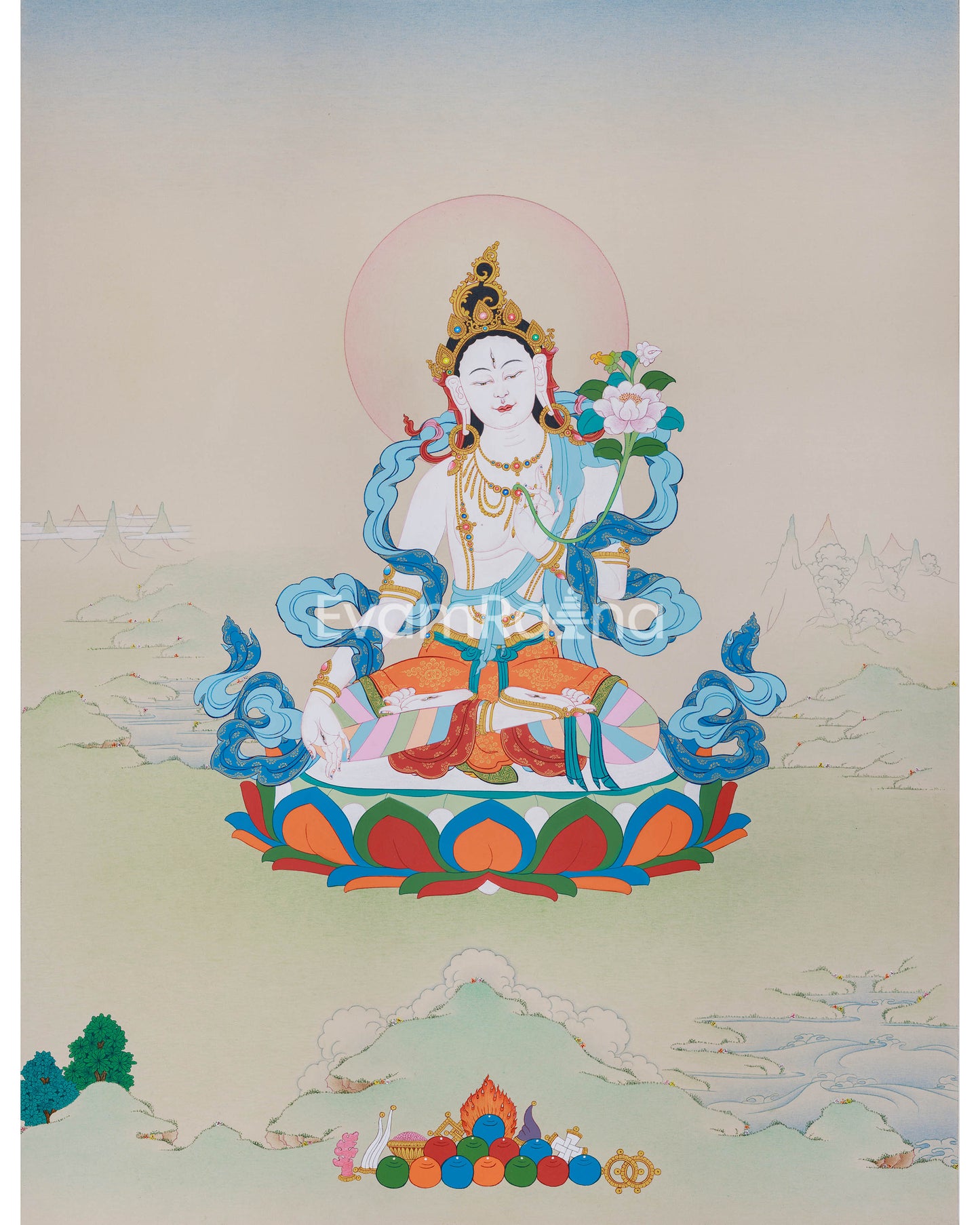 Sita Tara Thangka