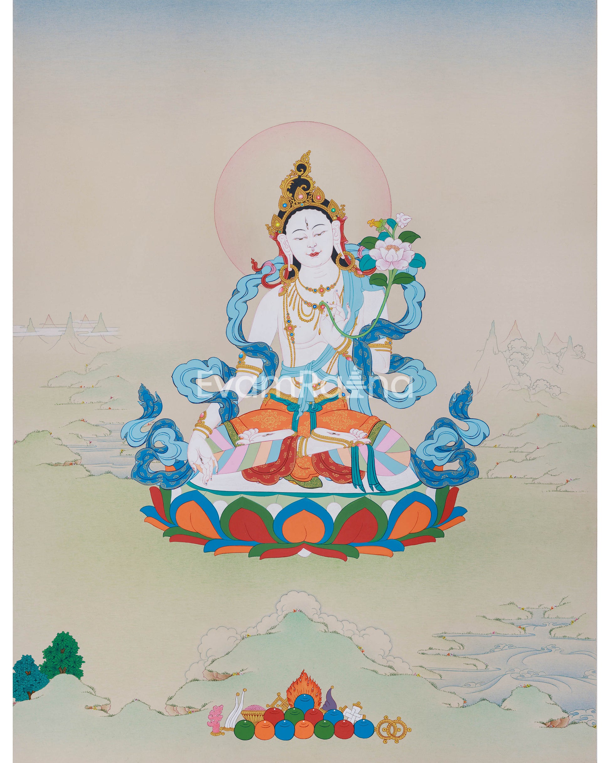 Sita Tara Thangka