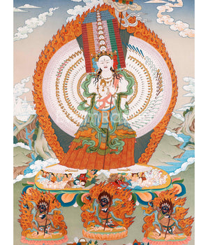 Sitatapatra Thangka
