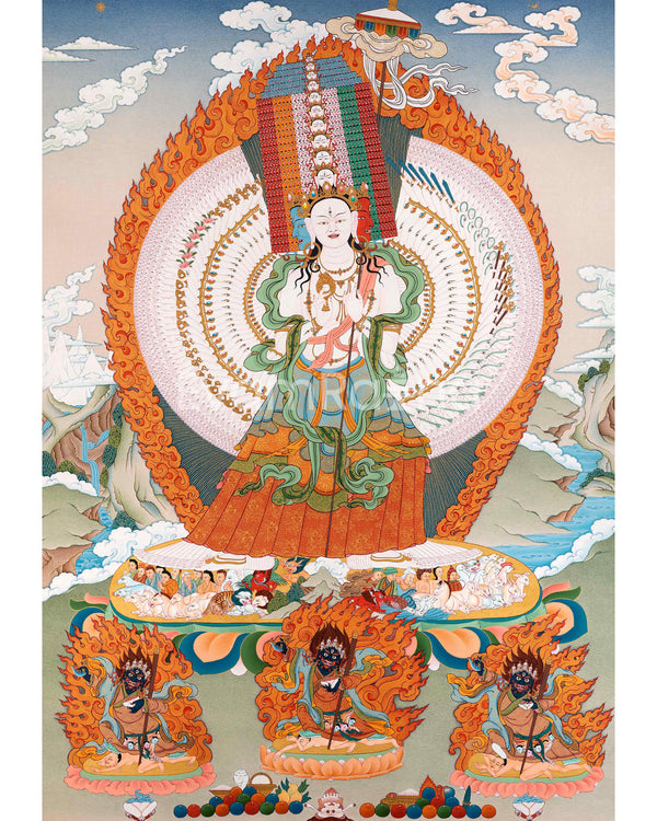 Sitatapatra Thangka