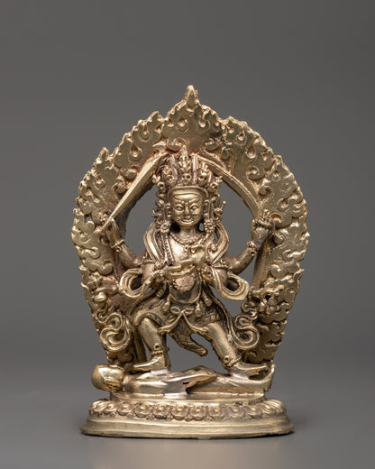 six-armed-mahakala-sculpture