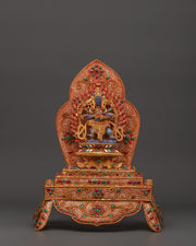 Turquoise-Body Six-Armed Mahakala