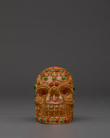 Handmade Crystal Skull for Decor 