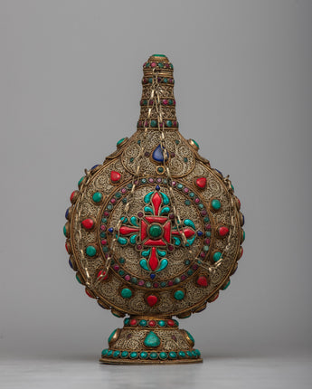 Gold Snuffer Bottle
