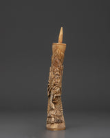 Handcarved Ritual Yak Bone Stamp