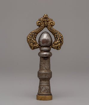 Handcrafted Iron and Brass Stamp 