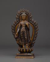 Handmade Standing Buddha Statue