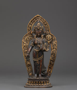 statue-of-standing-green-tara