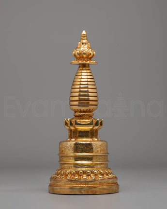 Sacred Handcrafted Stupa for Ritual Use