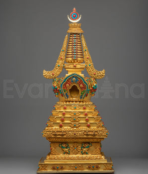 Decorative Tibetan Stupa
