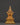 Gold-Plated Copper Buddhist Stupa