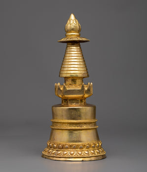 Tibetan Gold Stupa