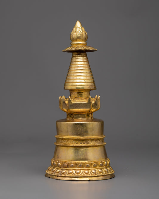 Tibetan Gold Stupa