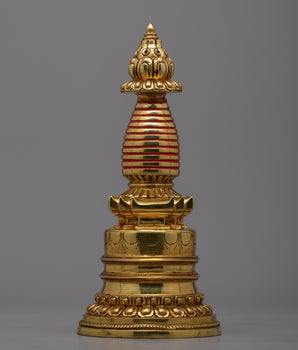 Tibetan Golden Stupa