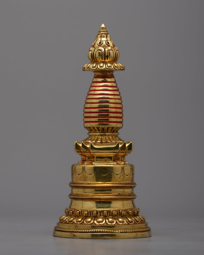 Tibetan Golden Stupa